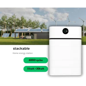 Off Grid Microgrid System 51.2V 100Ah 35kWh Stackable ESS IP55 Generator Hybrid