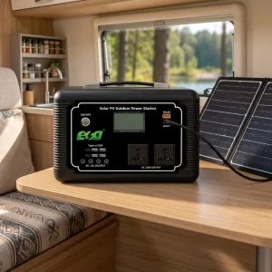 Off-Grid Mobile Lithium Power Supply All-in-One Solar Generator 300W 256Wh Portable Solar Power System LiFePO4