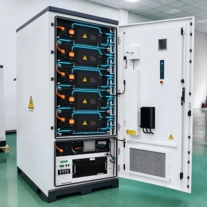 Off-Grid On-Grid 261kWh BESS Cabinet 125kW LiFePO4 Battery System Liquid Cooling Industrial Commercial Solar Energy Storage CE