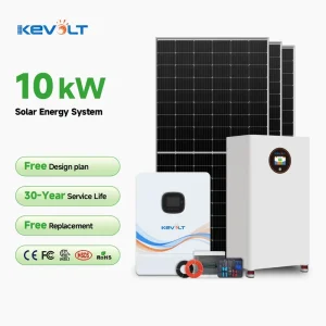 Off Grid Solar Energy System 5kW 6kW 10kW Solar Panels With Battery and Inverter Complete Hybrid Solar System