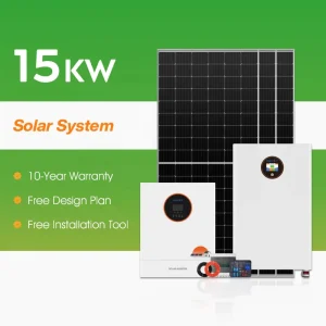 Off Grid Solar Power System 10kW 15kW 20kW Panneau Solaire Kit Complet Solar Energy System For Home