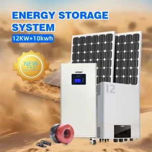 Off Grid Solar Power System 4.2KW 6.2KW 12KW Solar Panel With Battery and Inverter Complete Kit Hybrid Solar System