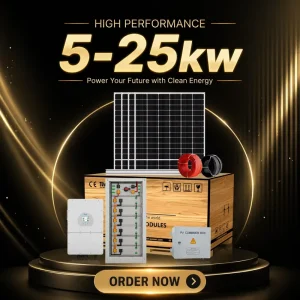 Off Grid Solar Power System 5kw 10kw 20kw 25kw 30kw Commercial Industrial Home