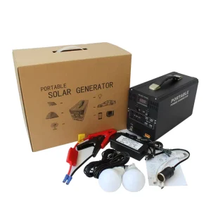 Off Grid Solar System Portable Solar Power Energy System Power Generation for Home Outdoor Car Family Travel