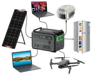 Off-grid Solar Power System 600W 1200W Portable Solar Station Generator LiFePO4 Battery Home Backup Camping Car Pure Sine Wave
