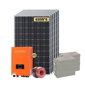 Offgrid Solar Energy System 4KW Off Grid Solar Power System Complete Solar Panel System for Home