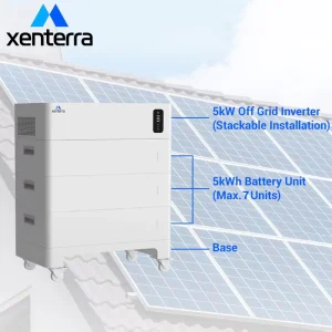 On off Grid Solar Power System Home Energy Storage All in One Inverter and Lifepo4 Lithium Battery 15kwh