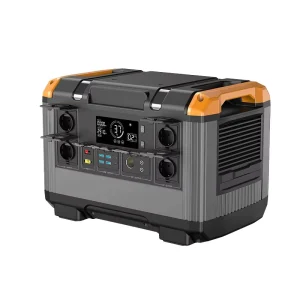 Outdoor 2400W 230V Portable Power Station UPS Solar LiFePO4 Battery for Home Use
