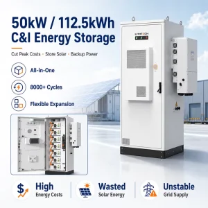 Industrial Battery Storage System 200kW 450kWh Outdoor BESS for Factory Peak Demand Reduction and Solar Integration Solution