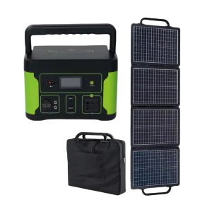 Outdoor Camping Portable Solar Power Generator 600W 1000W Power Station