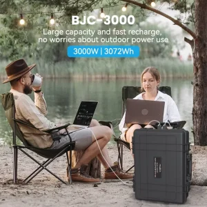 Outdoor Camping Power Generator 3000W 7000W Portable Power Station with Solar Panel Car Source 2000W 3000W Power Supply Bank