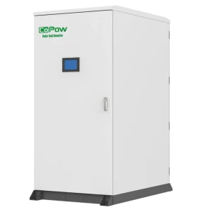 Outdoor Energy Storage Cabinet Industrial Commercial Solar Power Plant EMS LiFePO4 Battery 100kWh Solar Storage Hybrid System