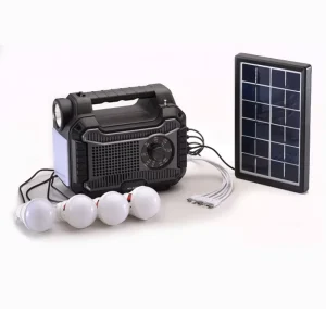 Outdoor Home Lighting House Lamp Charger Power Portable Kit Solar System for Self-driving Picnic Bright Solar System