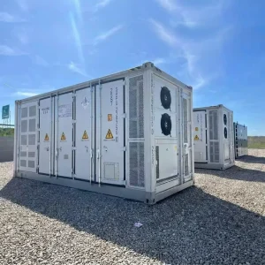 Outdoor IP65 261kWh Liquid-Cooling Lithium Battery Cabinet for Industrial Solar ESS