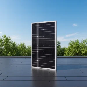 Outdoor Portable Half Cell Monocrystalline Silicon Solar Panels 20.4% Efficiency Anodized Aluminium 24