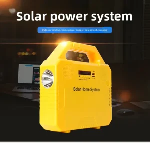 Outdoor Portable Solar Generator 6W 10W Home-Use Emergency Lighting Photovoltaic Mobile Power Source