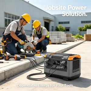 Outdoor Power Station 2400W Solar Generator 230V Pure Sine Wave Output Inverter Solar Generator