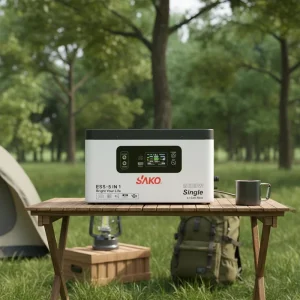 Outdoor Solar Power Package Portable Power Station Generator 300W 500W 1000Wh LiFePO4 Battery Packs for Camping Solar Panels