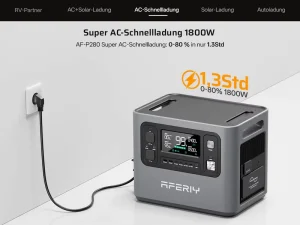 Overseas Warehouses Drop Delivery 2800w Portable Power Station Flexible Energy Storage Bank Portable Solar Camping Generator