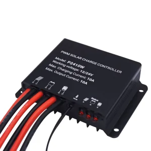 P2410W 10A PWM IP68 Waterproof Charging Controller for Solar Generator and Marine CE ROHS