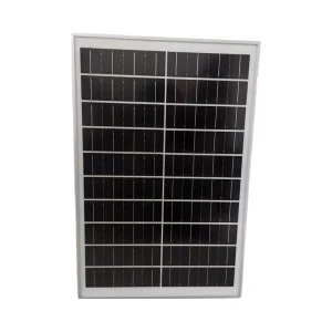单晶硅PERC太阳能电池板 30W 23%转换效率 182mm电池尺寸 户外发电