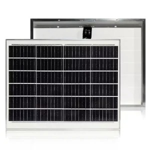 单晶PERC太阳能电池板30W 22%效率钢化玻璃+薄膜户外充电全新100W最大功率270x180x17mm