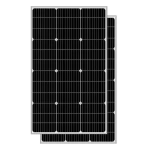 单晶PERC半电池太阳能电池板70W-80W 12V，用于太阳能路灯