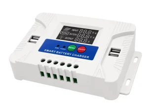 PK30 12V/24V PWM Solar Charge Controller 20A/30A Max PV Power 240W/480W USB 5V/2A*4