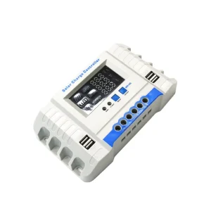 PP20 10A 20A PWM Solar Charge Controller with LCD Display 12V 24V System 1000W Max PV Power 55V Max PV Voltage