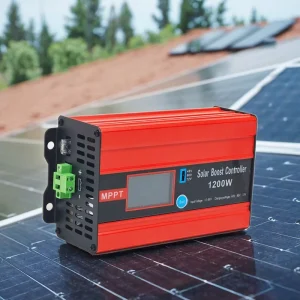 PV 12-60V Boost MPPT Input 15A 30A Off-Grid Solar Charge Controller With LCD Display 48V 60V 72V For Solar System Charging