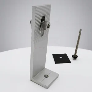 PV L-Feet Solar Panel Roof Bracket Pole Mount Stainless Steel Aluminum Corrosion Resistant Solar Mounting System