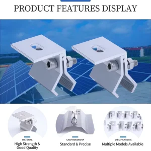 PV Metal Roof Mounting Fixture solar mounting system solar panels solar mounting bracket