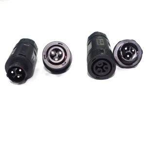 PV On grid Backup Inverter AC Connector M25 3 PIN Male Female Quick lock Panel Mount Cable Connectors IP68 Waterproof