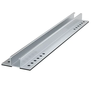 PV Panel Short Railless Roof Mounting System Aluminum Solar Bracket for Trapezoidal Metal Roof