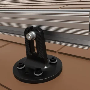 PV Photovoltaic Installation Accessories Solar Aluminum Mounting Bracket Decking Rafter Solar Roof Mount Kit