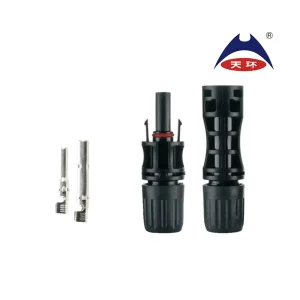PV Plugs Sockets Solar Panel Cable Connector by TUV Approved