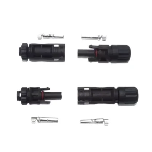 PV Solar Connectors 55A 1500V Positive Negative Pole Cable Connectors Solar Panels Mount Connectors