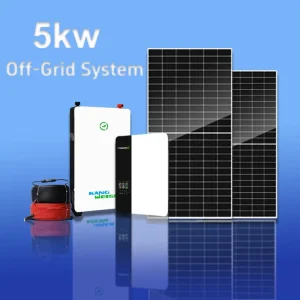 PV Systems Off Grid Hybrid Solar Energy Storage System 5Kw 8Kw 10Kw 15Kw Residential Solar Power Battery Complete Set