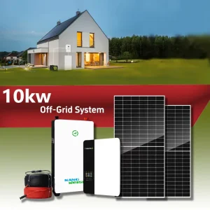 PV Systems Off Grid Hybrid Solar Energy Storage System 5Kw 8Kw 10Kw 15Kw Residential Solar Power Battery Complete Set