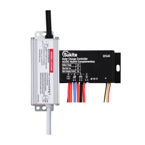 PWM AD/DC Hybrid Complementary Solar Charging Controller for Lighting With Remote Control