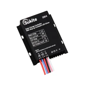 PWM Boost 3238 3.2V 40W 20A Solar Charge Controller for Street Light with Sensor