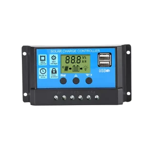PWM Solar Charge Controller 10A 20A 30A 40A 50A 60A 12V 24V Lithium Battery