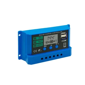 PWM Solar Charge Controller 10A-30A USB Smart Charging 46V Max PV Voltage for Photovoltaic System LED Light