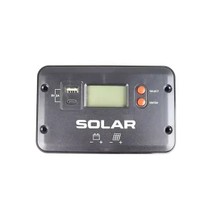 PWM Solar Charge Controller, 12V/24V, 30A Rated Current, for Energy Systems