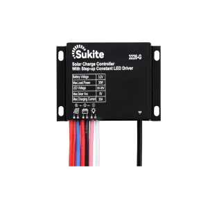 PWM Solar Charging Controller Voltage Reducing Light Driver Switch Accessories