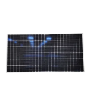 批发 PWSOLAR HJT PERC BIPV 太阳能电池板 500W 650W 21.3% 效率 12 年保修，适用于家庭和太阳能系统