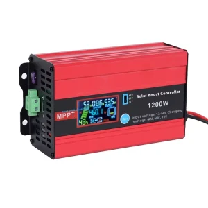 PY-MPPT1200R MPPT Solar Boost Controller 1200W 48V/60V/72V 30A LCD Display for Electric Vehicles