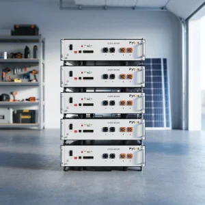 5.12kWh Solar Storage Battery 48V 100Ah LiFePO4 Rack Mount Battery for Most Mainstream Inverters and EU Solar Systems