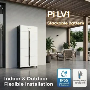 PYTES LiFePO4 Solar Battery 48V 100Ah 200Ah 5 30kWh Stackable Home Energy Storage System UL9540 Certified for Off Grid Hybrid
