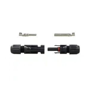 Panel Cable Multi-Contact 4mm Diameter Connector Pair Male and Female PPO Material Solar Cable Connector